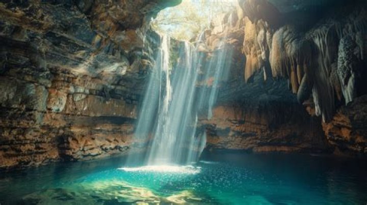 Discovering The Majestic Tallest Underground Cave Waterfall In Tennessee